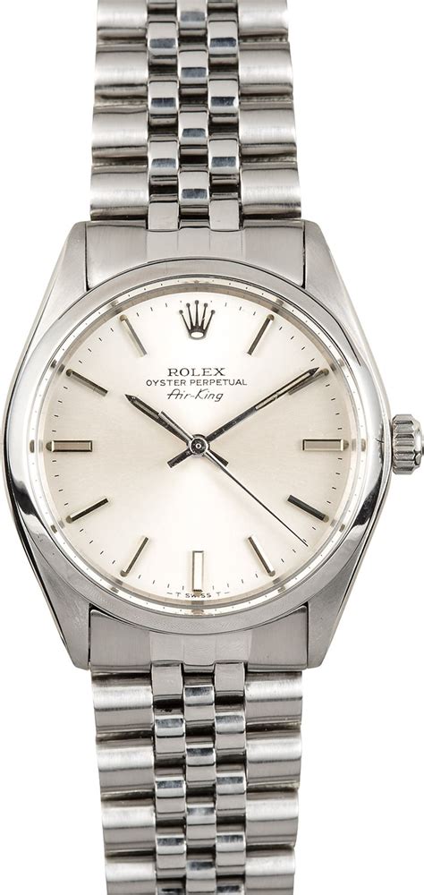 rolex air king 5500 jubilee|Rolex Air-King 5500 value.